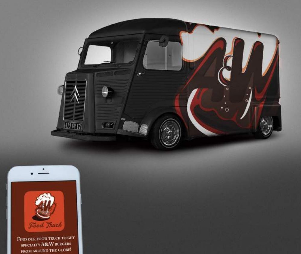 A&W — Guerrilla food truck & app