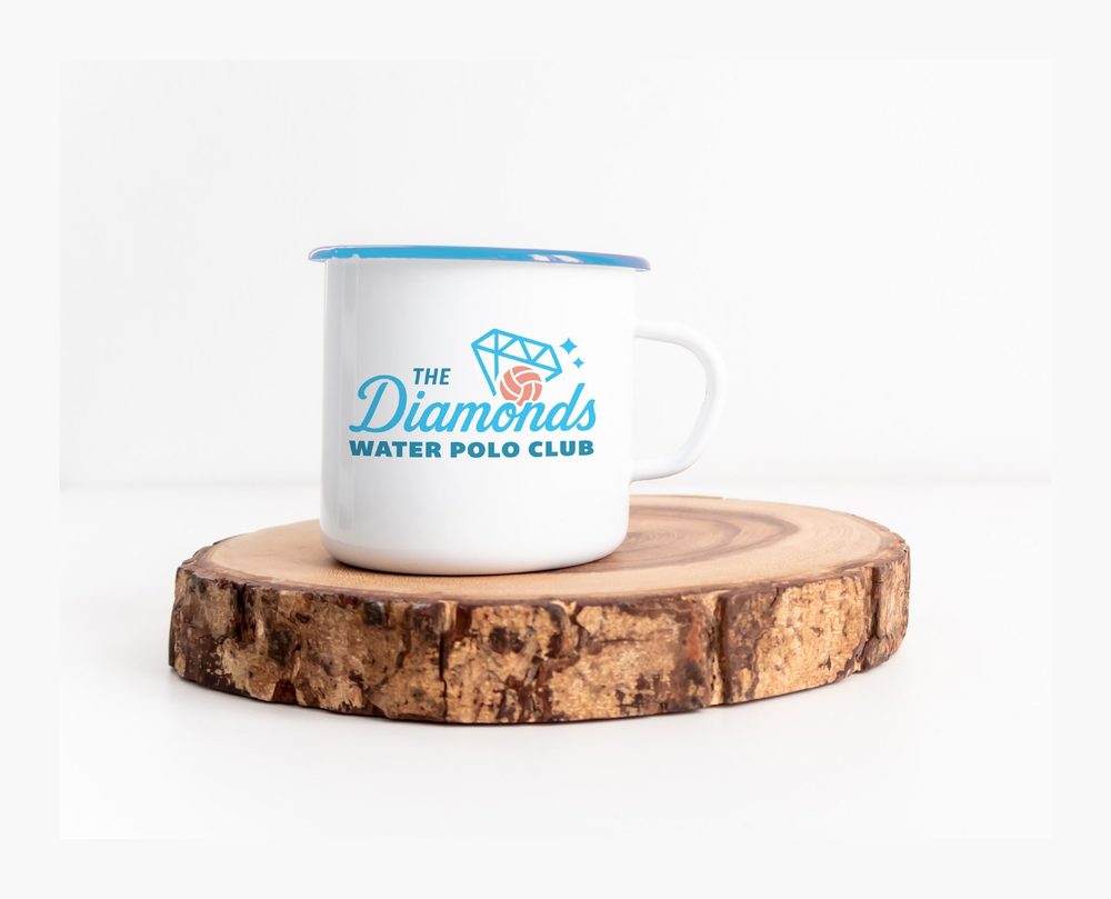 The Diamonds — Enamel mug
