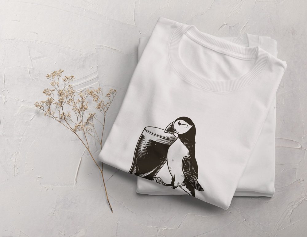 The Harbour Bar — Puffin & pint tee