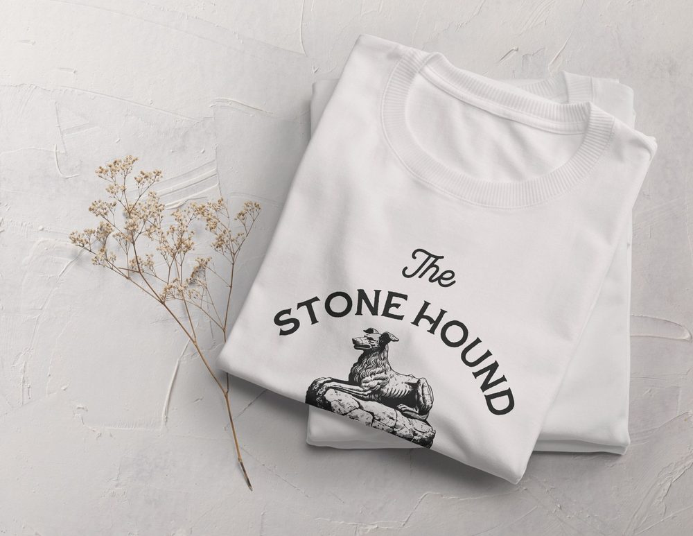 The Stone Hound — Staff tee