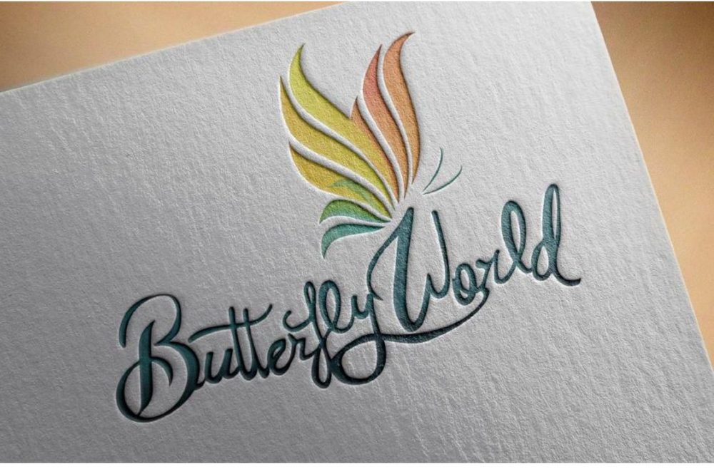 Butterfly World — Blind emboss