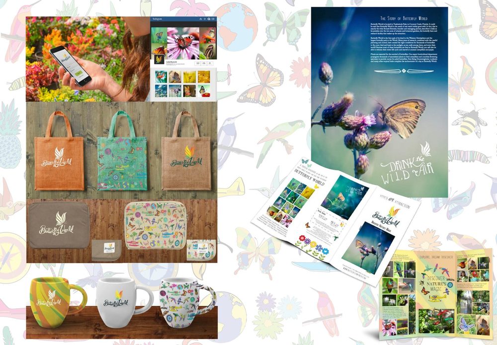 Butterfly World — Merchandise range