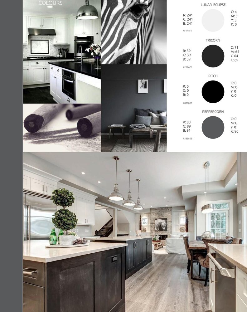 Castellano Custom Homes — Brand palette & interiors