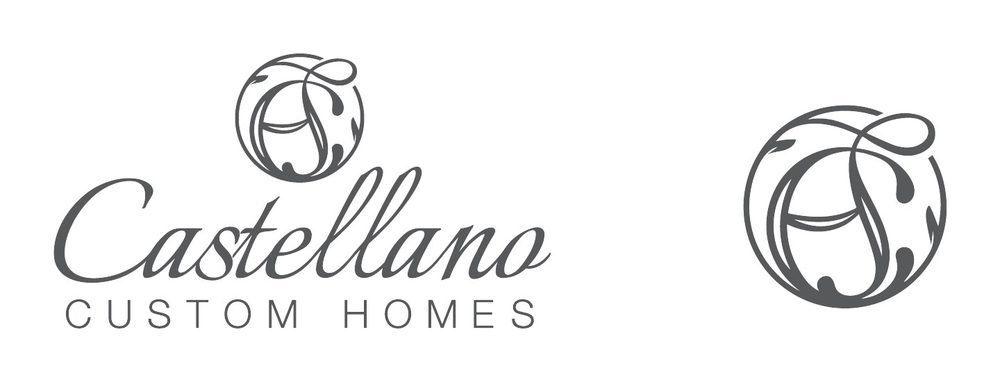 Castellano Custom Homes — Logotype & monogram