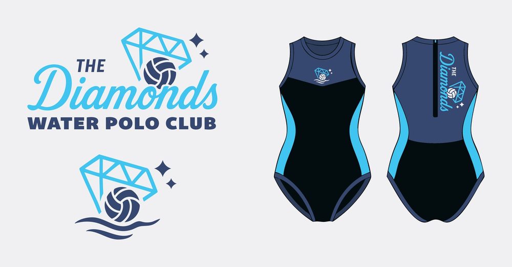The Diamonds Water Polo Club — Club identity & team kit