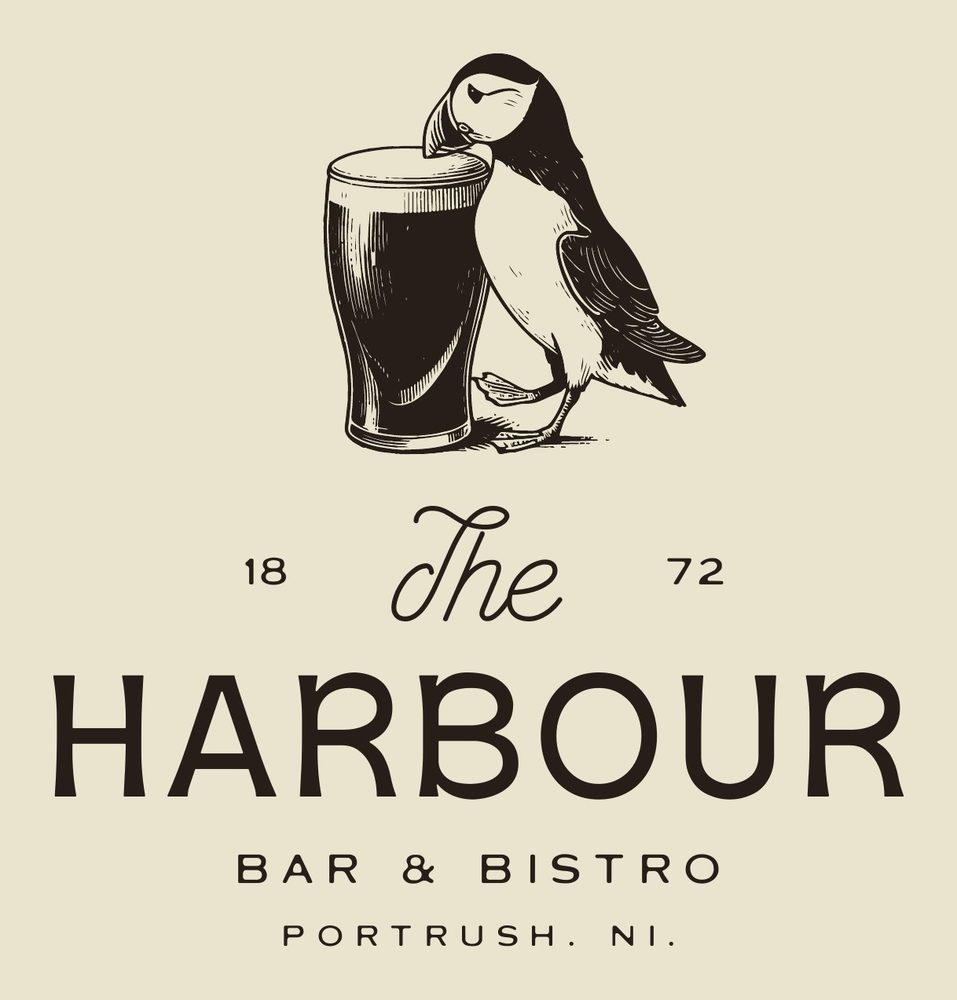 The Harbour Bar — Puffin & pint secondary mark