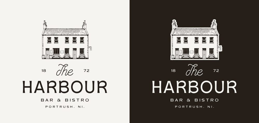 The Harbour Bar & Bistro — Identity · Portrush, NI