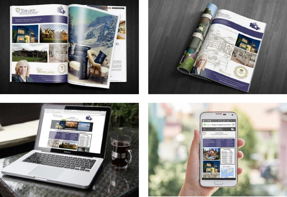 Trilogy Mortgage — Brochure, web & mobile