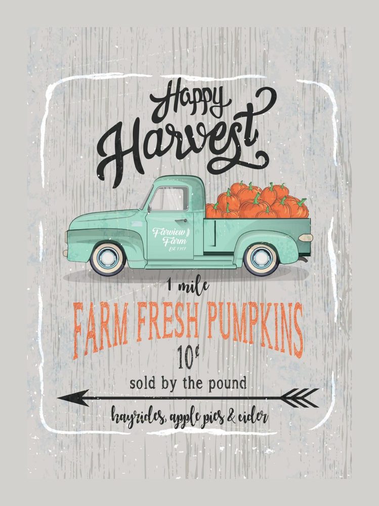 Lettering — Farm Fresh Pumpkins