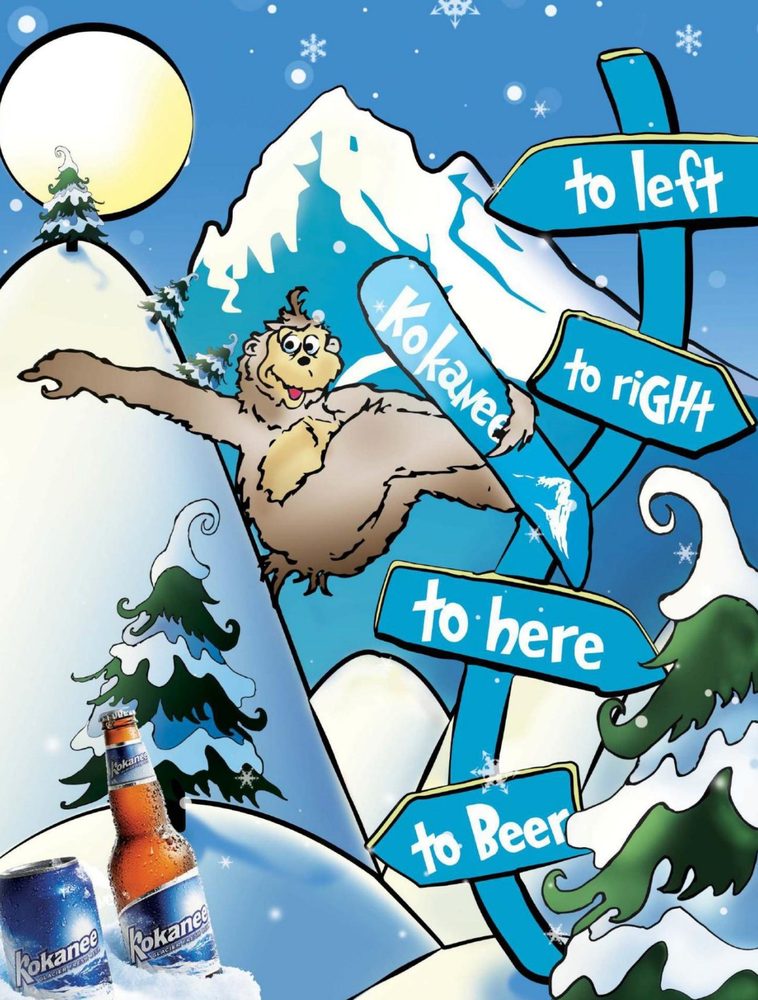 Kokanee Glacier Fresh — Sasquatch campaign · ADDY Award 2015